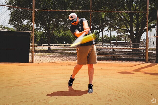 Perfect your swing at the Jan Phyl Park Softball fields.