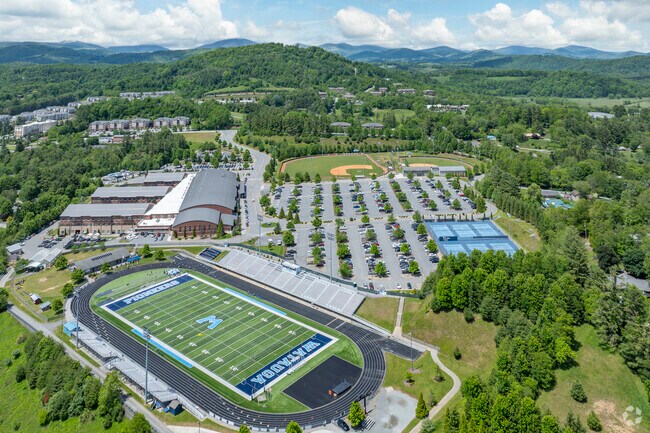 Watauga High School encourages community involvement through partnerships and service projects.