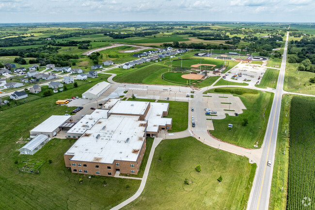 West Central High School is located on the eastern edge of Stuart.
