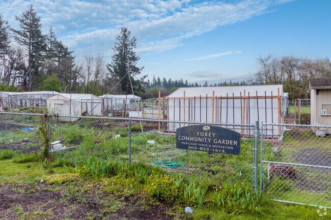 The Furey Community Garden is a unique place where locals of  Powellhurst-Gilbert can help out the community with gardening.