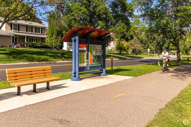 Nine Mile Creek Regional Trail is part of the Three Rivers Park District.