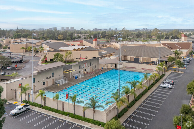 Water Polo is a huge event at Woodbridge High School.