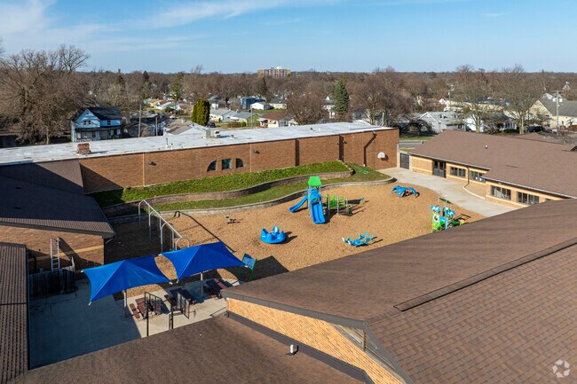 Playground at Perry Early Learning Center and Elementary.