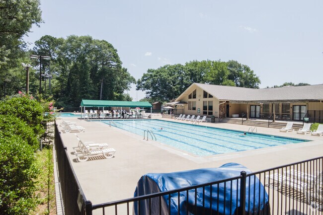 Community pool in the small town of Otter Creek Crystal, Arkansas.
