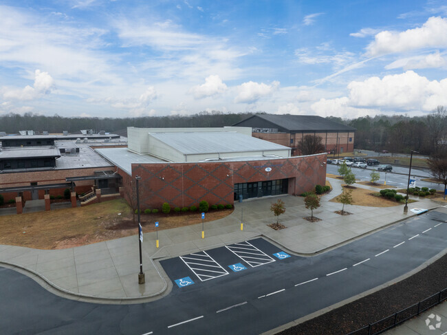 South Forsyth High School has a large and modern campus.