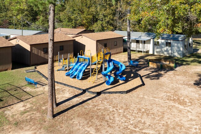 Students can let loose on the playground at Creighton Elementary.
