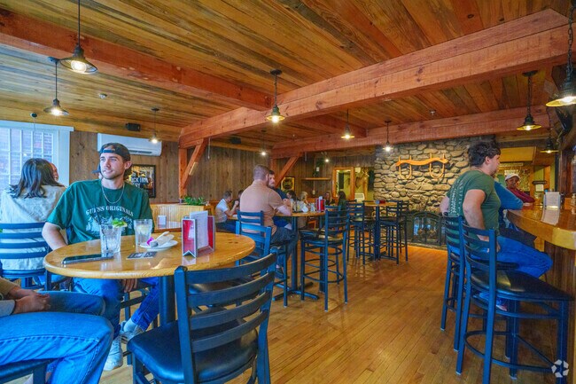 Enjoy food and drinks with friends and family at the Onions Pub near Northfield.