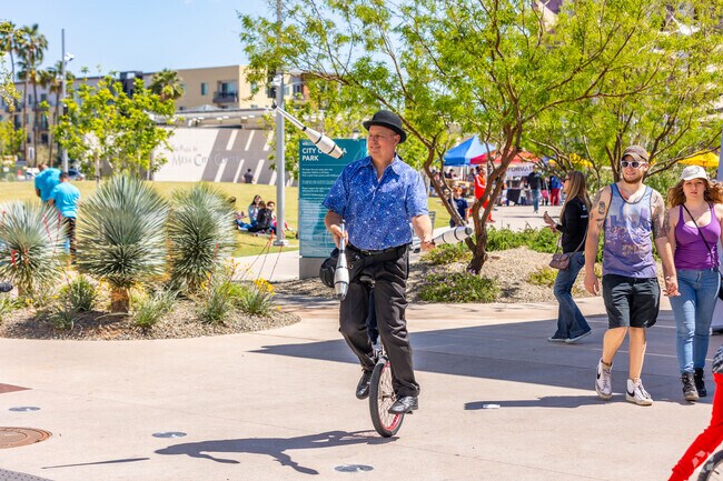 Engage in interactive and educational experiences at Downtown Mesa's family events.