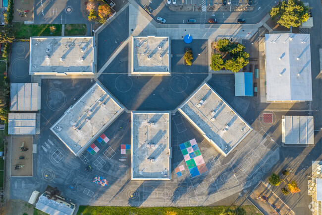 Brookvale Elementary School has a fun campus for its kids.