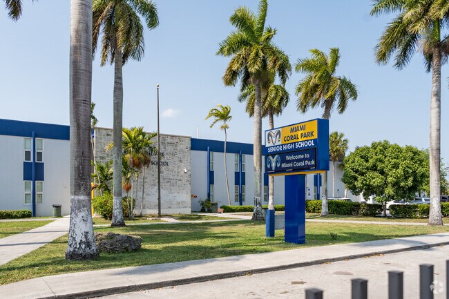 Miami Coral Park Senior High School offers secondary learning in the area.