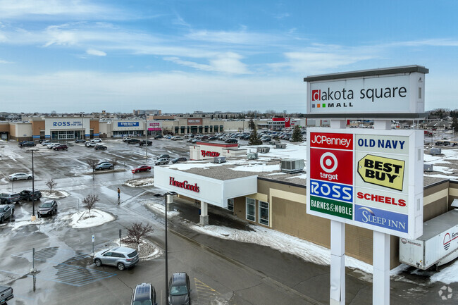 Dakota Square is Minot's main shopping center.