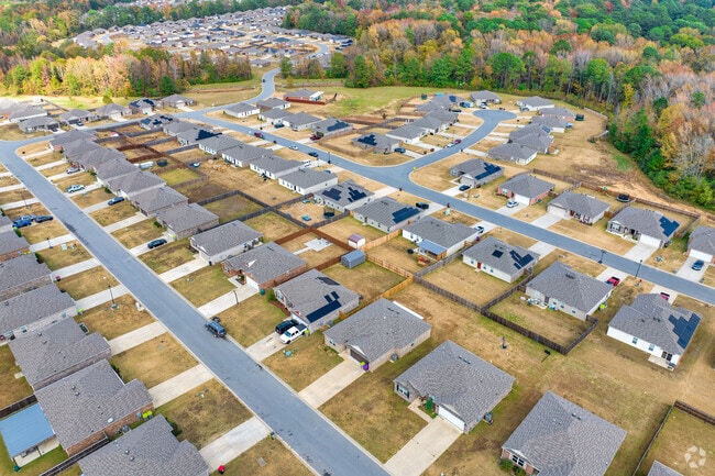 While Alexander has plenty of homes with seclusion, larger modern subdivisions are also common.