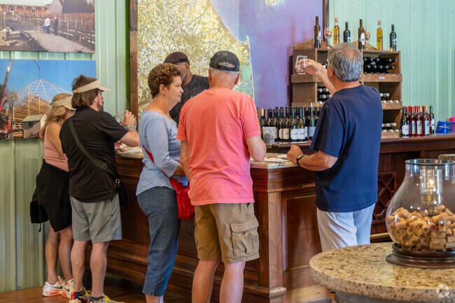 Cape May Winery & Vineyard grow their own grapes and produce their own wine right in Lower Township.