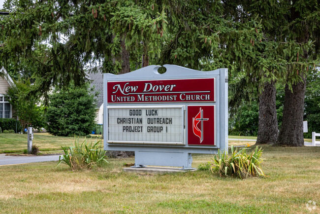 The roadside signage for Overlake Preparatory Academy, North Edison, NJ.