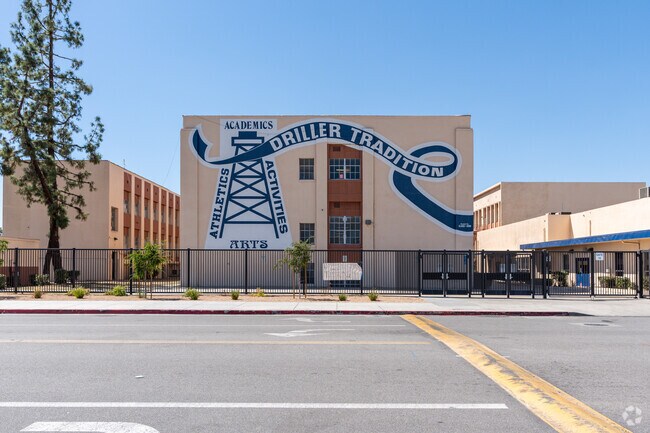 The Driller Tradition at Bakersfield High School in Downtown Bakersfield.