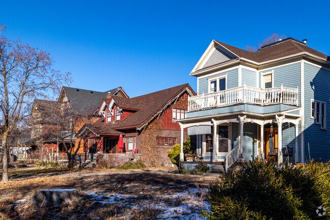 Homes in East Central Ogden have a variety of architecture.