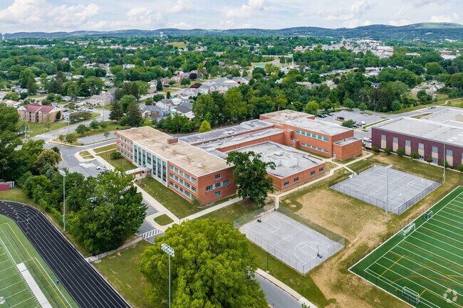 West Frederick Middle School is located in the heart of the Carrollton neighborhood.