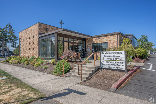 St. Matthew Parish Cieslinski Center at St. Matthews Catholic School in Hillsboro, Oregon.