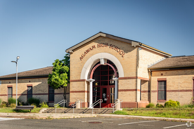 Agawam High School is located in MA.