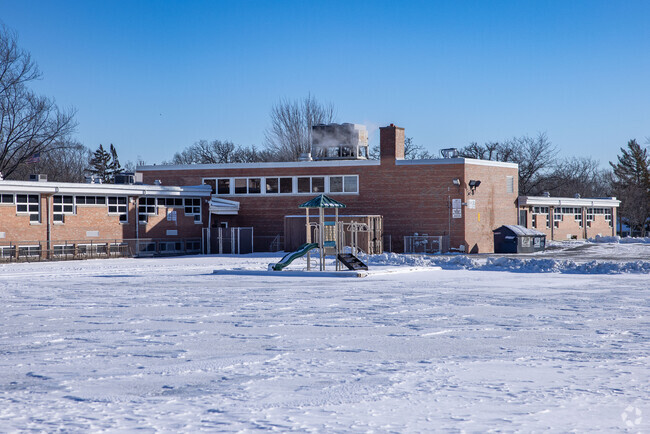 West Elementary School in Zion includes a playground.