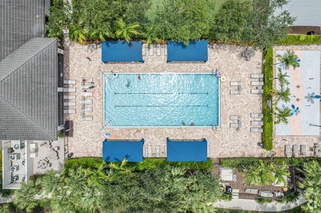 Tuscany’s pool community offers a relaxing escape for residents.