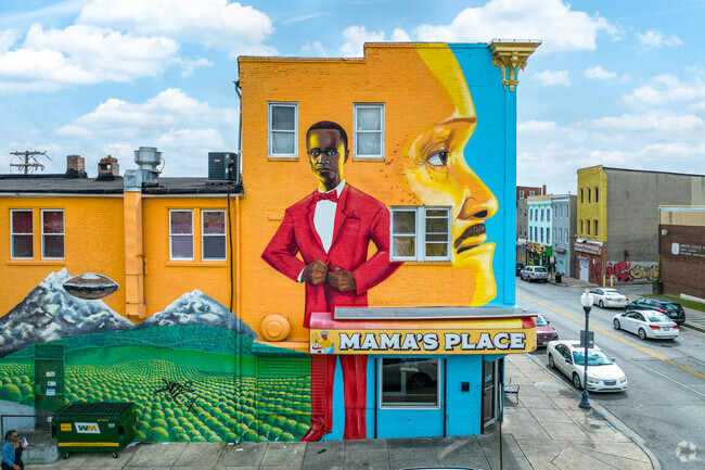 Grab a bite to eat at Mama's Place in Sandtown-Winchester.
