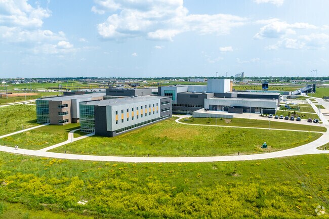 Northwest High School has plenty of walking space for residents and visitors alike.