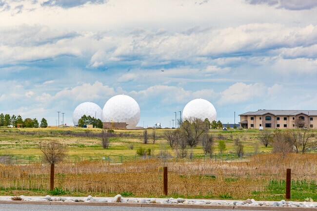 Buckley Space Force Base, which sits just 5.4 miles east of Hoffman Heights, is a big employer in the area.