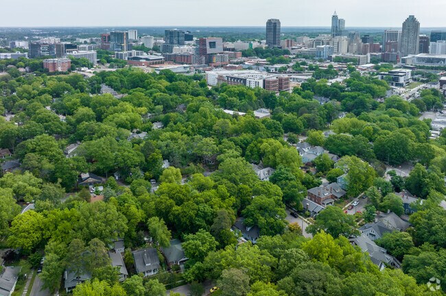 Boylan Heights sits blocks from downtown Raleigh.