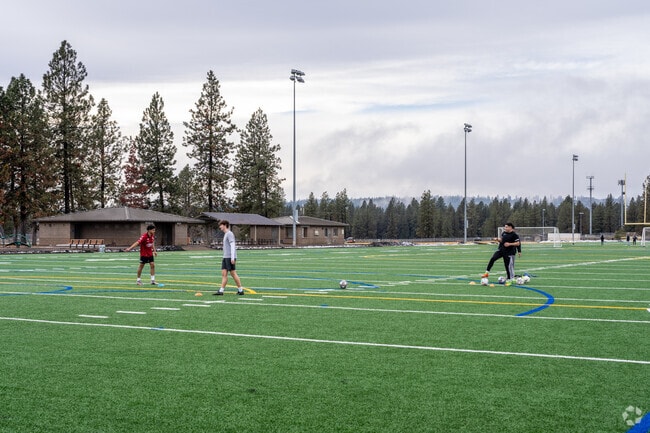 Dwight Merkle ball fields are only a few minutes outside of the North Hill neighborhood.