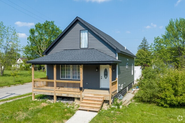 Renovated homes are becoming more common in Tireman.