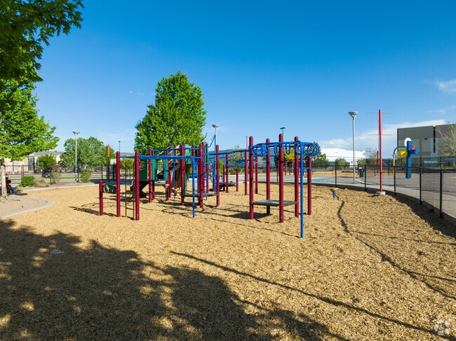 Playground equipment at Farrell B. Howell is available to students during recess.