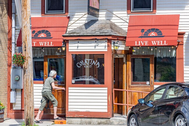 Dining options near West Fairlee include Colatina Exit in Bradford.