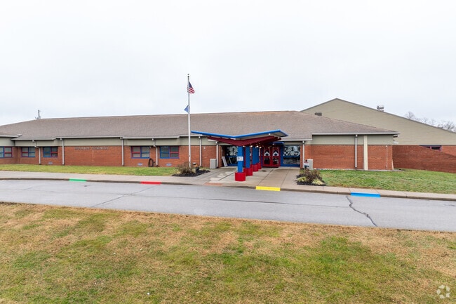 The student population of Brookside Elementary School is 514 and the school serves 1-5.