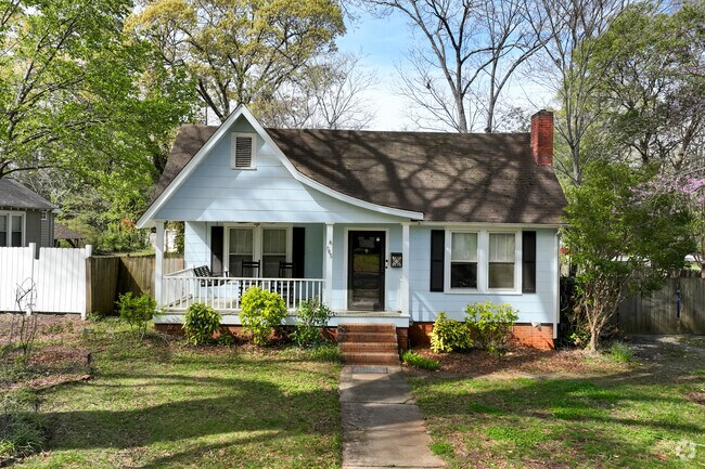 You can find midcentury bungalows in the Rock Hill neighborhood.