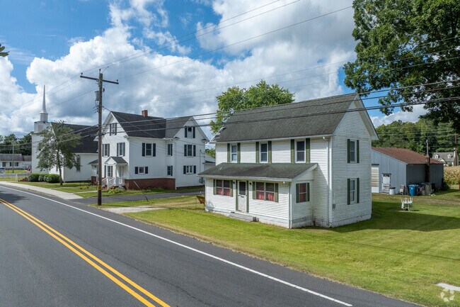 Craftsman style homes can be found all around Pittsville.