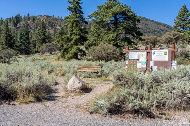 The Thomas Creek Trailhead can be found at the Western-most point of Summit Sierra.