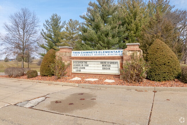 Twin Chimneys Elementary School is part of the Fort Zumwalt R-II school district.