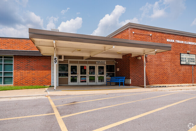 Students at Twain Elementary School are encouraged to develop character with their education.