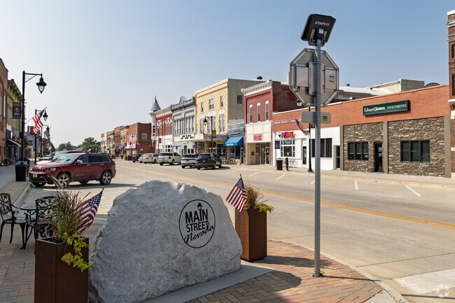 Nevada's downtown perfectly captures the feeling of small town Iowa.