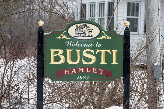Central Busti is a picturesque historic village in the rural landscape of western New York.