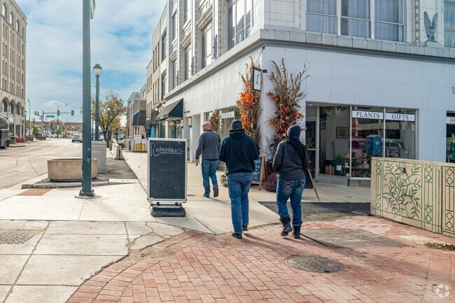 Downtown Joliet is a short drive from the Historic Cathedral Area.