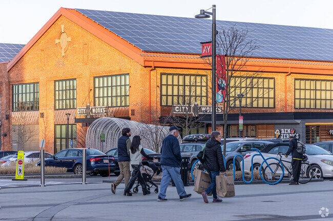 Residents of Waltham have access to Arsenal Yards in Watertown.