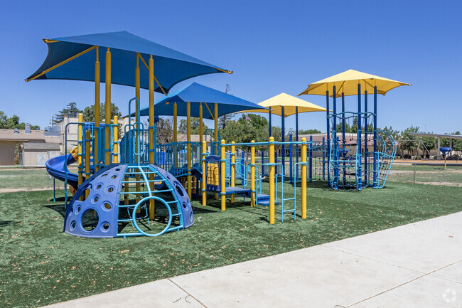 The playground at John Muir Elementary School in Merced.