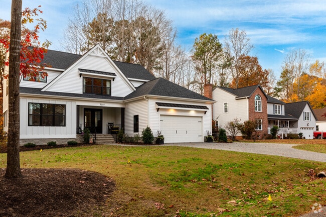 Homes neatly line the streets of Centerville.