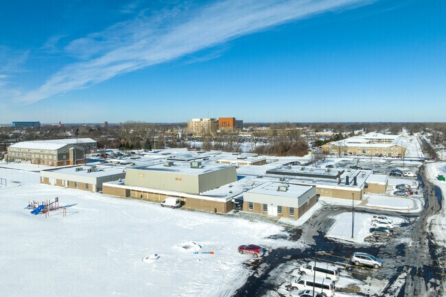 Frontier International Academy Elementary and playgroudn.