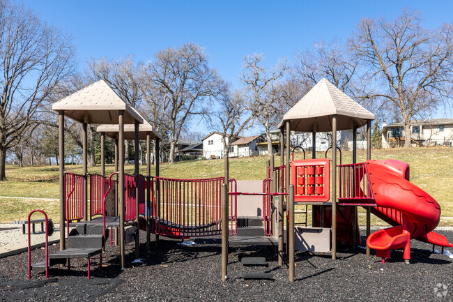 Enjoy the slides and some climbing at Blumfield Elementary School.