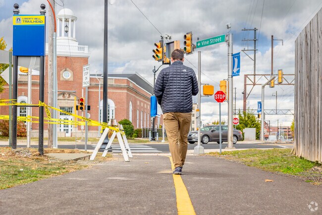 The Liberty Bell Trail is planned to stretch 25 miles between Quakertown and Allentown.