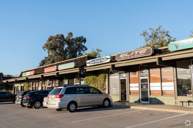 There's plenty of shopping along Highway 68 in Toro Park.