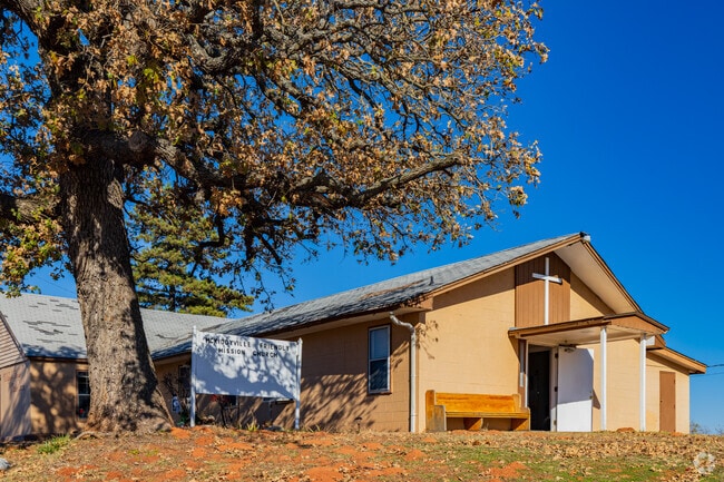 McKiddyville Friendly Church is a local favorite in the Maguire neighborhood.